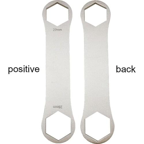 Bike Bicycle Front Fork Axle Wrench Multifunctional Stainless Steel Repair Tools Hand Professional Bicycle Cars Repair Tool Kits