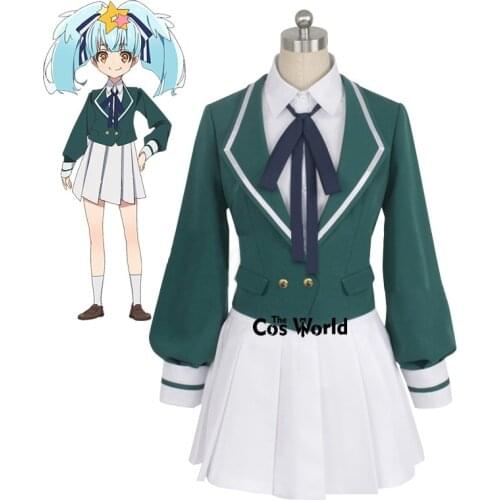 ZOMBIE LAND SAGA Hoshikawa Lily School Uniform Outfit Anime Customize Cosplay Costumes