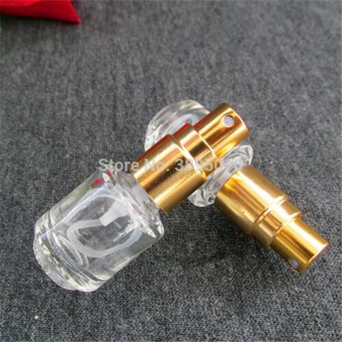 5ml clear Empty Glass Spray Bottle with Fine Mist Sprayers for Essential oil F663