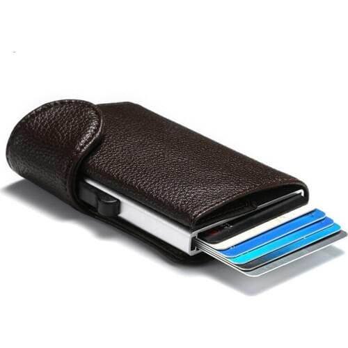 Bycobecy Rfid Card Wallets Men Wallets Money Bag Male Vintage Black Short Purse 2020 Small Slim Wallets Waterproof Card Holder