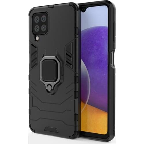 For Samsung Galaxy A22 4G Case Luxury Ring Back Cover Stand Armor ShockProof Case For Samsung A22 A 22 SamsungA22 Phone Case