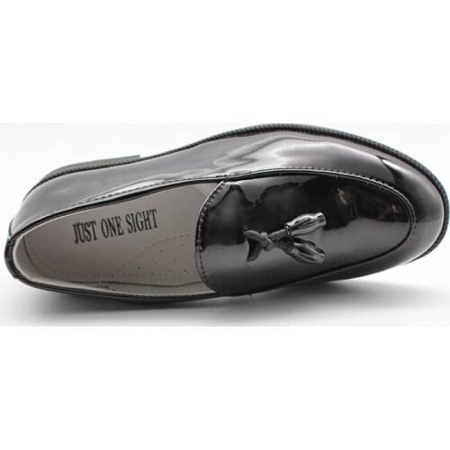 Kids Boys Shoes Boys Slip On Formal Patent Faux Leather Loafers Boys Dress Shoes