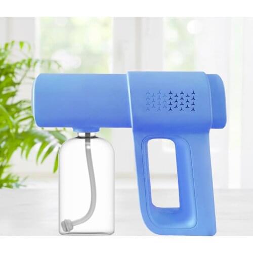 USB Nano Sanitizer Sprayer 380ml Fogger, Indoor and Outdoor Use, Multifunctional Blue USB Charging