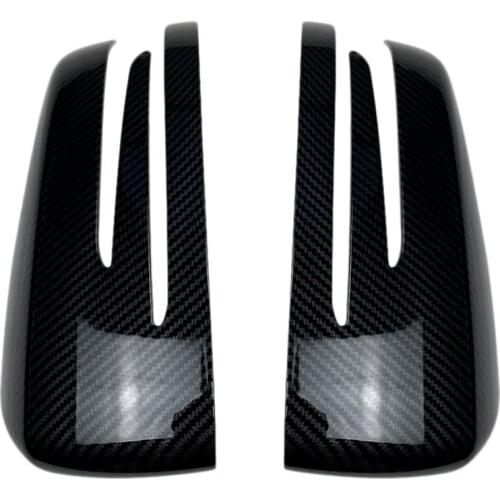 For Mercedes Benz a B CLA GLA C E Class W176 C117 X156 W204 W212 Carbon Fiber ABS Side Rear View Mirror Cover Trim