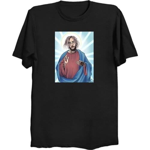 Saint Suicide Boy T Shirt Men High Quality Aesthetic Cool Vintage Hip Hop T-shirt Harajuku Streetwear Camisetas Hombre