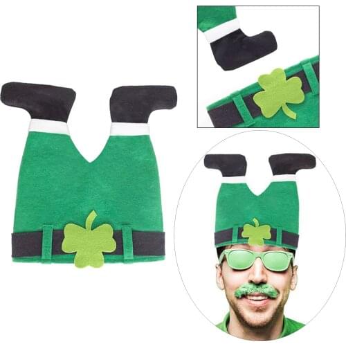 Irish Funny Hat Shamrocks Cap Festival Pants 's Day Easter Hat Green Party Hats Gift