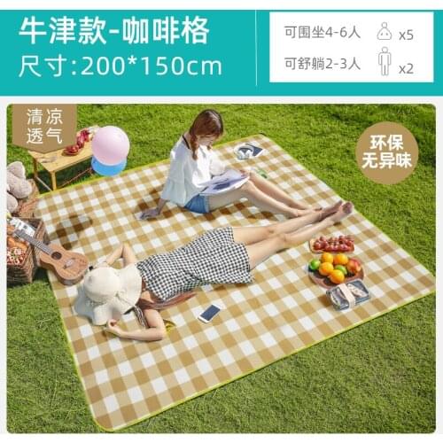 Picnic Pad Moisture Proof Pad Thickened Outdoor Picnic Outdoor Ground Pad Portable Waterproof Picnic Cloth Beach Blanket