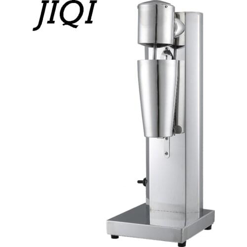 JIQI Multifunction Milkshaker Stainless Steel Milkshake Bubble Tea Stirring Machine Drink Milk Foam Mixer Blender Smoothie Maker