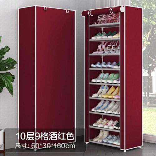 Simple Multifunctional Shoe Rack Storage Shoe Cabinet Non-Woven Shoe Rack Dustproof Shoe Rack Storage Rack