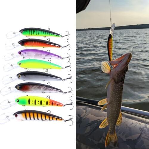 16cm 21g Minnow Fishing Lure Laser Hard Artificial Bait 3D Eyes Fishing Wobblers Pike Trout Carp Bait Crankbaits Fishing Tackle