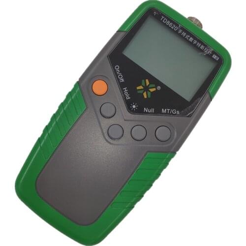 TD8620 Permanent Magnet Gauss Meter Handheld Digital Tesla Meter Magnetic Flux Meter Surface Magnetic Field Test 5% Accuracy