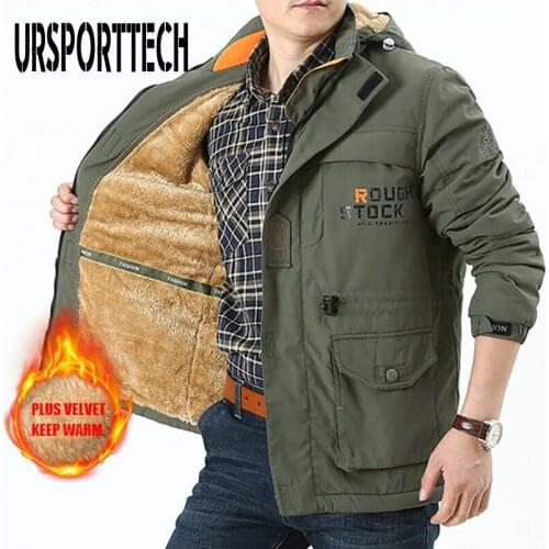 Мужские вельветовые куртки URSPORTTECH China At AliExpress
