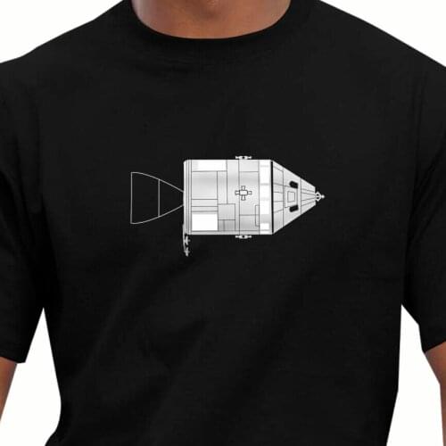 Aeroclassic - Exclusive Apollo Command Module T-Shirt Unisex Tees