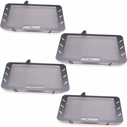 LOGO Motorcycle Accessories Radiator Guard Protector Grille Grill Cover For HONDA NC700 NC750 X/S NC700S NC700X NC750X NC750S