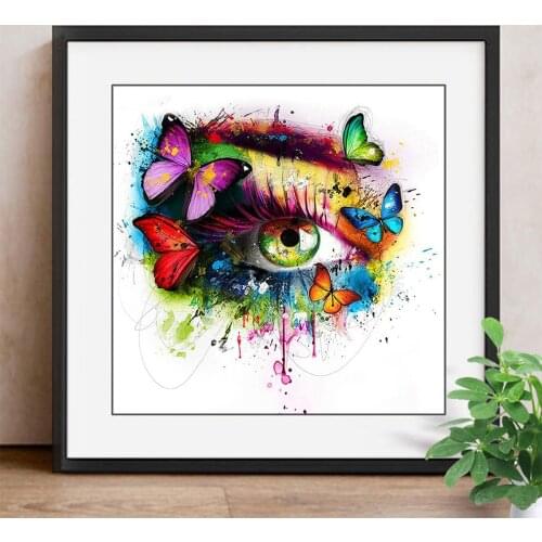 5D Diamond Painting Full Square Animal Butterfly Rhinestones Picture Diamond Embroidery Sale Diamond Mosaic Decor Home