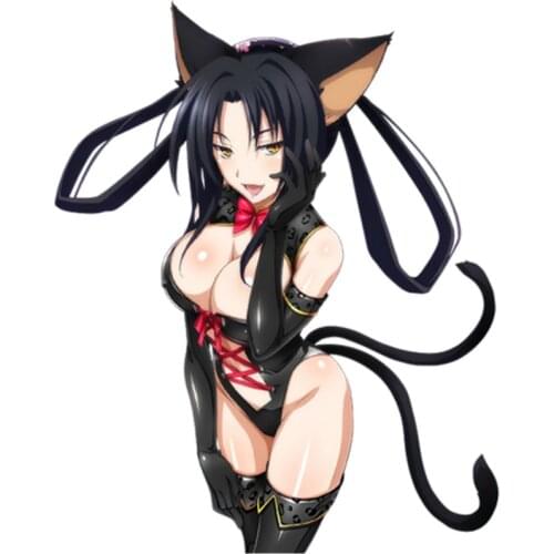 Car Goods Sexy Girl Super High School JDM Suitable for Wall Car Motorcycle Ship Trolley Case Paste Window Windshield Accessories