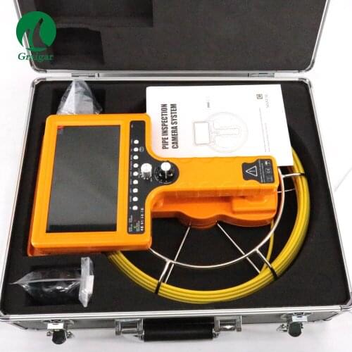 Pipe Inspection Camera 710-SCJ 20M/65ft Sewer Survey Inspection Camera System Video Recording Picture Snap 23mm Camera