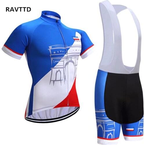 France Cycling Jersey bib Short Sets Summer Racing Road MTB Bike Jersey Tops Bicycle Cycling Clothing Ropa Ciclismo Wear Clothes
