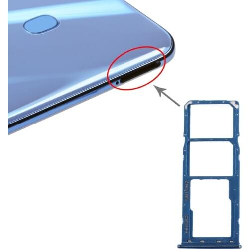 SIM Card Tray + SIM Card Tray + Micro SD Card Tray for Galaxy A20 A30 A50