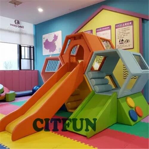 New design soft honeycomb maze indoor playground;kids educational padding puzzles