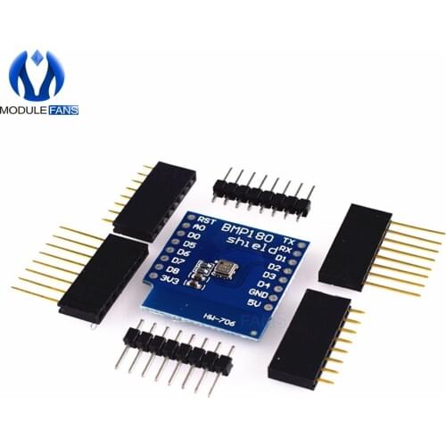 BMP180 Digital Barometric Pressure Sensor Module Board For Wemos D1 MINI ESP8266 WIFI Extension Board Learning Replace BMP085