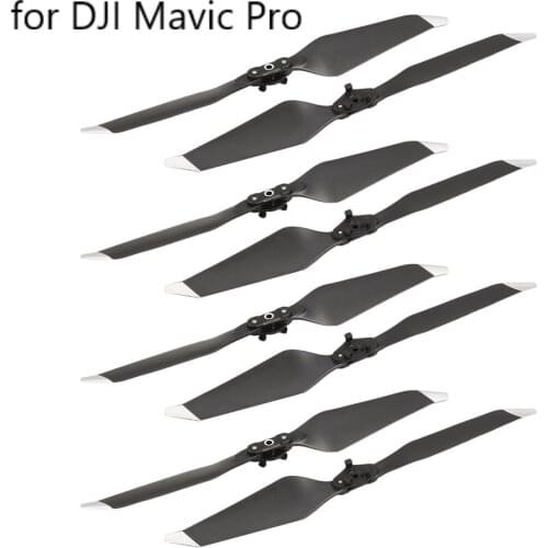 4 Pairs Propellers Low-Noise Quick-Release CW CCW 8331 Replacement Blades Props Propellers for DJI Mavic Pro Platinum RC Drone