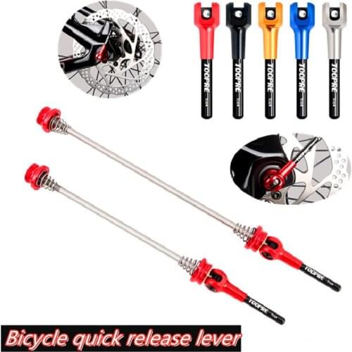 Titanium Alloy Ti Skewer QR Mountain Bikes Quick Release Skewer Lever MTB Bicycle Cycling Hub Road Bike Quick Release MTB Parts