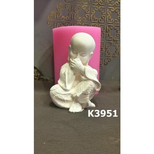 Buddha silicone mold
