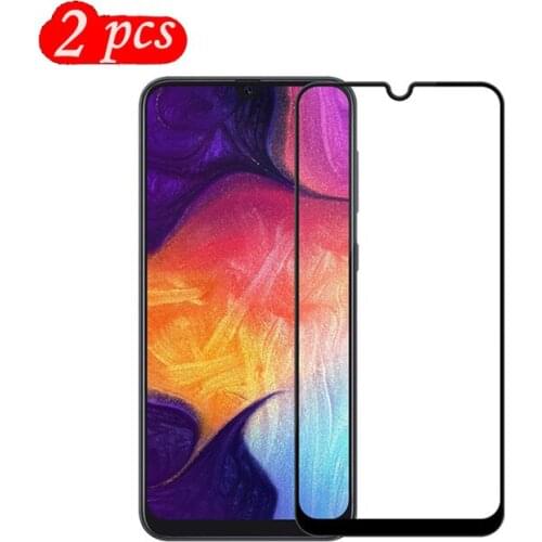 Full Cover Tempered Glass Screen Protector For Samsung Galaxy A30 9H Explosion-proof Screen Protective Glass For Samsung A30
