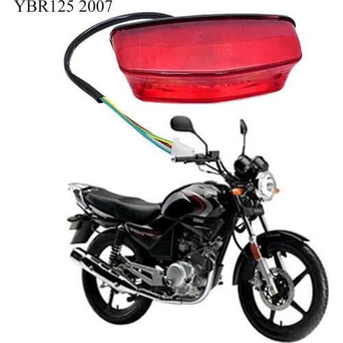 Motorcycle Tail Lamp Rear Brake Stop Light for Yamaha YBR125 2007 JYM125