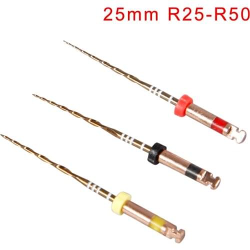 Dental Endodontic Reciprocating RC Files 25 mm Assorted # 20/25/40 Endo CE