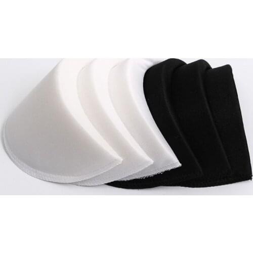 5 pair 1/1.5/2/2.5cm Soft Padded Shoulder Padding Encryption Foam Shoulder Pads for Blazer T-shirt Clothes Sewing AccessoriesDIY