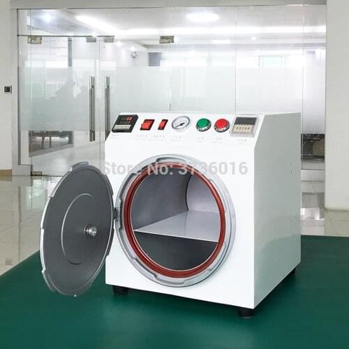 Autoclave bubble remove machine inner size 15*17cm For mobile phone flat/edge lcd screen repair small debubble machine