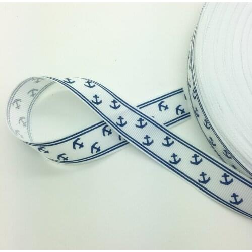 Free Shipping 5 Yards 3/4'' 20mm Wide Printed Grosgrain Ribbon Hair Bow/Christmas/wedding DIY Sewing ,#AD06