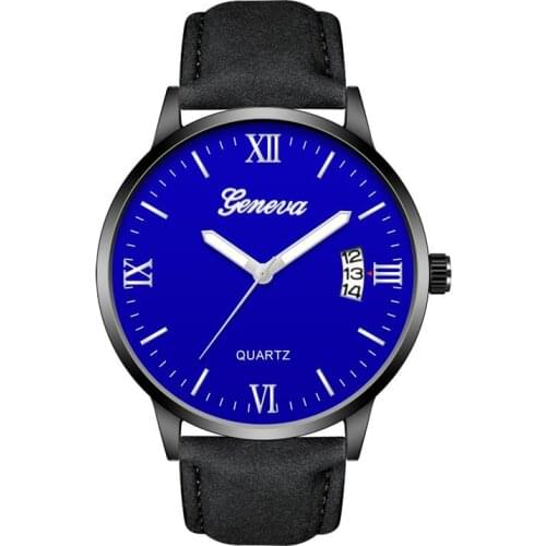 Mens Watches Fashion Leather Quartz Watch Men Casual Sports Male Erkek Kol Saati Wristwatch Montre Hombre Relogio Masculino