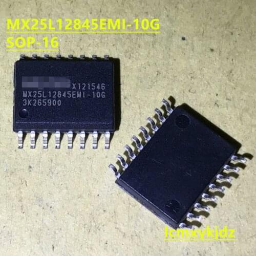 1Pcs/Lot , MX25L12845EMI-10G MX25L12845EMI SOP-16 128M FLASH , New Original Product , fast delivery
