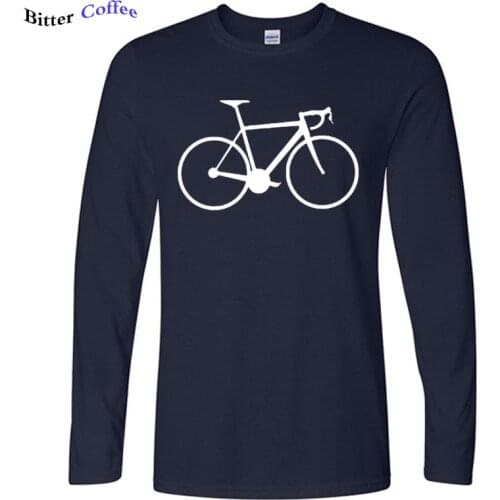 Newest Mens Autumn Casual Men Clothing Race Road Biker Cycle Men T Shirt Great Quality Funny Man Cotton Tees XS-2XL