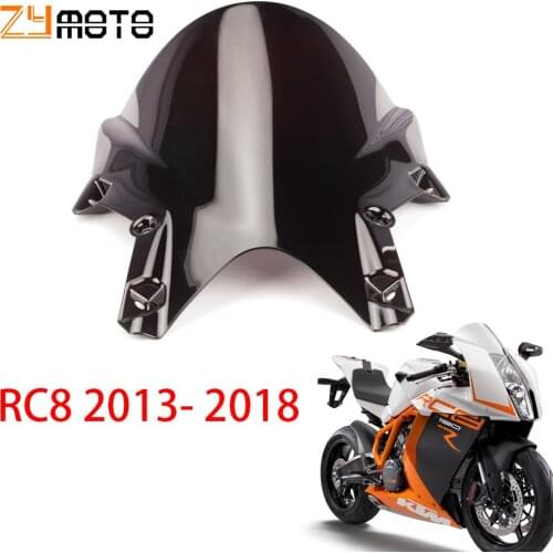 For KTM 1190 adventure RC8 2008 2009 2010 2011 2012 2013 Motocross black Motorcycle bike Windscreen Windshield 1190adv RC 8 ADV