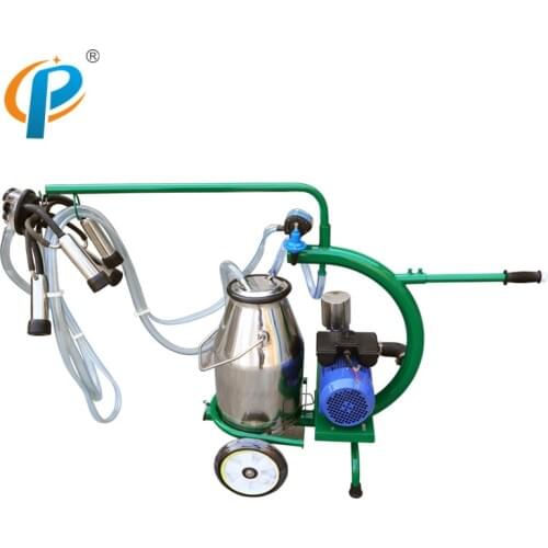 Portative milker machine for milking cow
