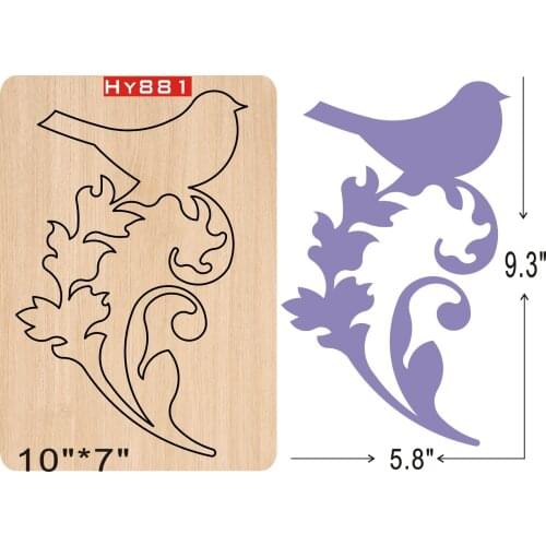 Green leaves and decoration cutting dies 2019 new die cut &wooden dies Suitable for common die cutting machines on the market