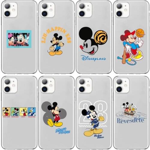 Disney nice Anime Style Phone Case cover For iphone 11 pro max Cases 12 8 7 6 s XR PLUS X XS SE 2020 mini Transparent cell