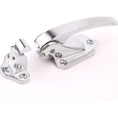 Zinc Alloy Door Handle Lock Spring Loaded Pull Handle Latch For Oven Refrigerator Freezer 50LB