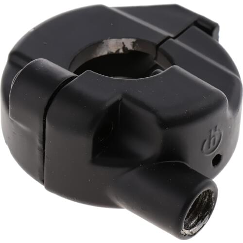 Scooter Throttle Cable Holder Housing Bracket Twist Grip Housing Black Aluminum Throttle Assembly Cable Housing Clamp