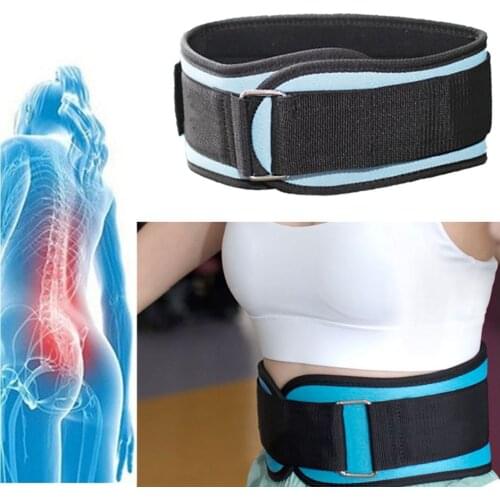 1Pcs Adjustable Waist Support Belt Lumbar Back Waist Support Brace Breathable Straps Lumbar Support Lower Back Pain Relief