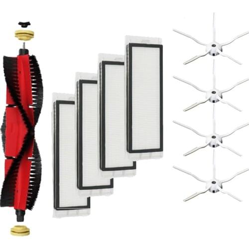 9PCS Robot Vacuum Cleaner HEPA Filters Main Brush Accessories for Xiaomi Roborock S4 S5MAX Robot Parts