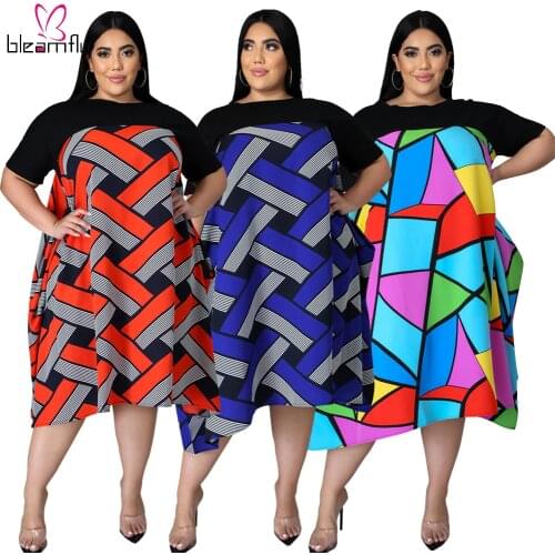Bleamfly Plus Size Summer Dresses