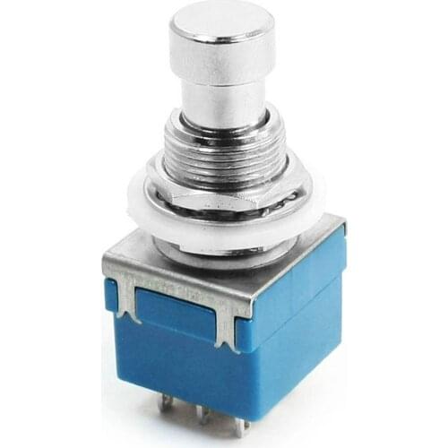 Guitar Effects 3PDT Pushbutton Pedal Footswitch ON-ON Switch ASD88