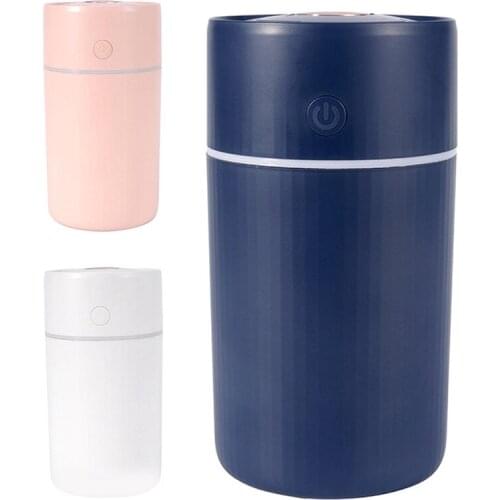 Small Portable Colorful Humidifier 250ML Water Volume 2 Mist Modes Super Quiet Humidifiers For Car Office Room Bedroom