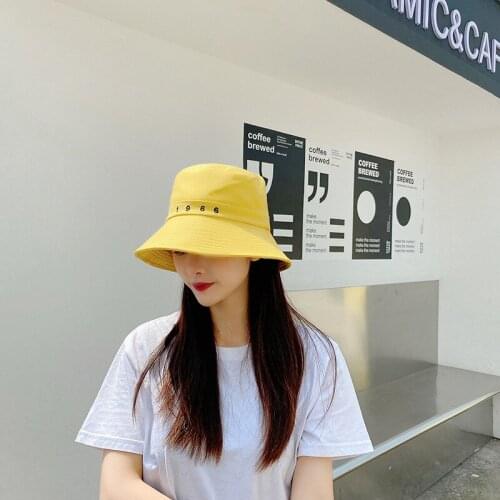 Spring Summer 1966 Letter Embroidery Mens panama Hat Outdoor Travling Hiking Trendy Bob Womens Bucket Hats Sun Cap