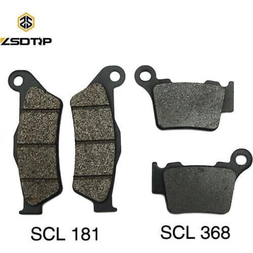 ZSDTRP Motorcycle Brake Pads Set FRONT AND REAR For KTM HUSQVARNA HONDA YAMAHA